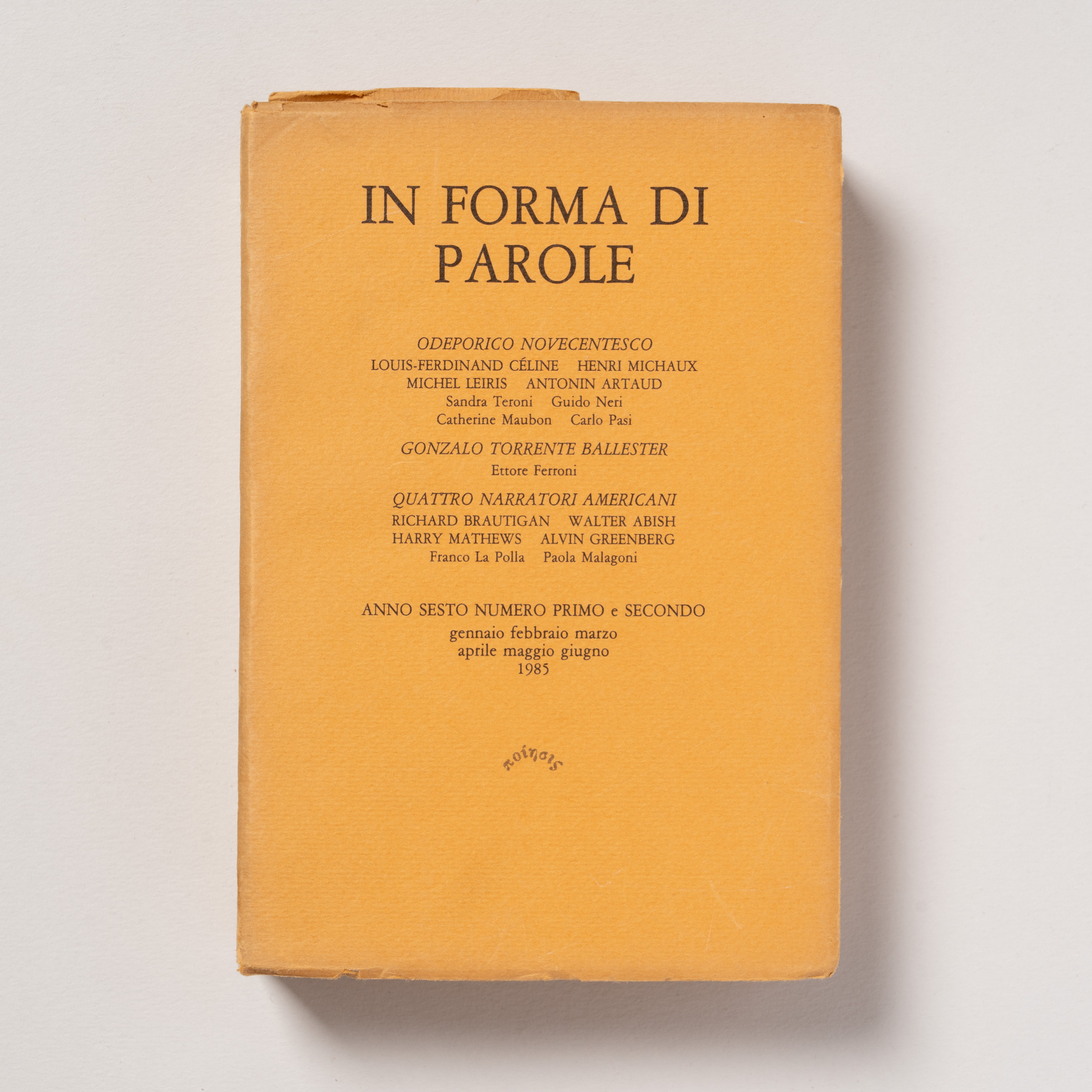 scaldasole-books-in-forma-di-parole-anno-sesto-numero-primo-e-secondo-gennaio-febbraio-marzo-aprile-maggio-giugno-1985