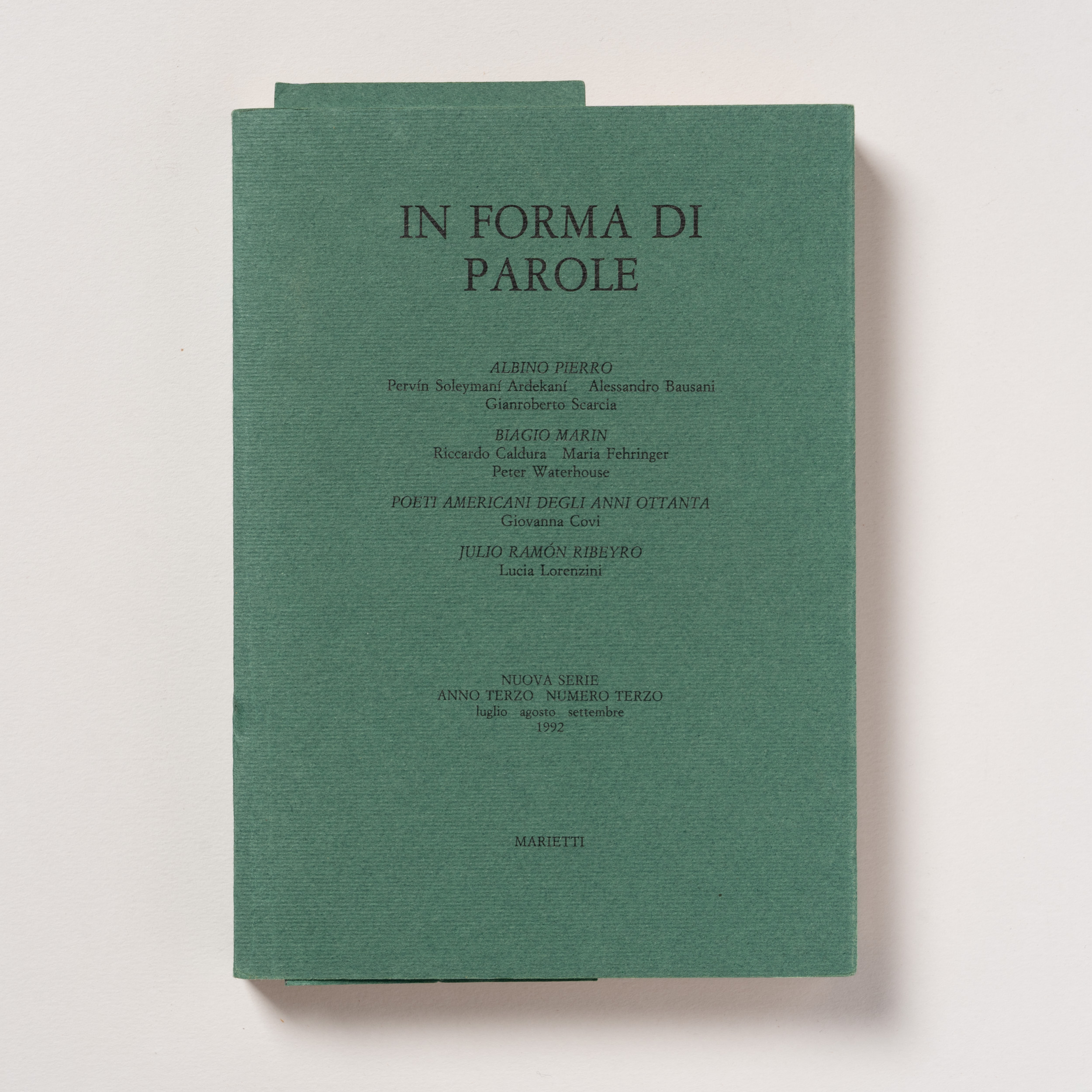 scaldasole-books-in-forma-di-parole-nuova-serie-anno-terzo-numero-terzo-luglio-agosto-settembre-1992