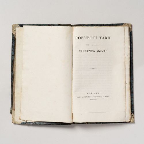 scaldasolebooks Poemetti vari - Monti Vincenzo
