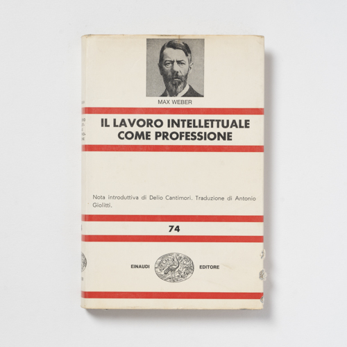 scaldasolebooks Il lavoro intellettuale come professione - Weber Max