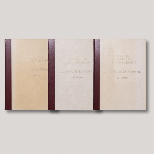 scaldasolebooks Le antichità romane: (Tomi I, II, III) - Piranesi Giovanni Battista