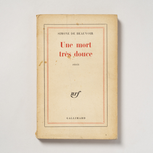 scaldasolebooks Une mort très douce - de Beauvoir Simone