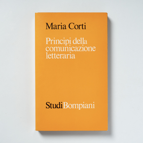 scaldasolebooks Principi della comunicazione letteraria - Corti Maria
