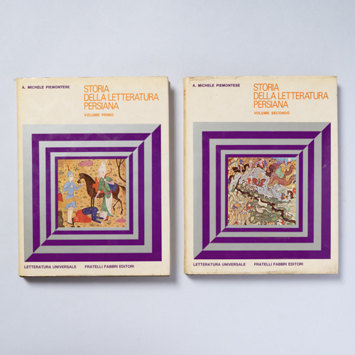 scaldasolebooks Storia della letteratura persiana (2 volumi) - Piemontese A. Michele