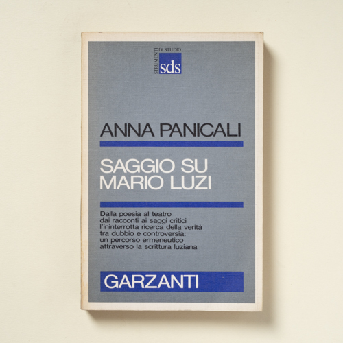 scaldasolebooks Saggio su Mario Luzi - Panicali Anna