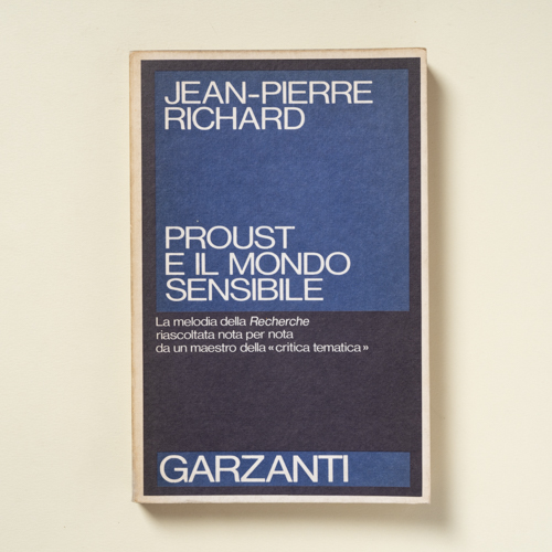 scaldasolebooks Proust e il mondo sensibile - Richard Jean-Pierre