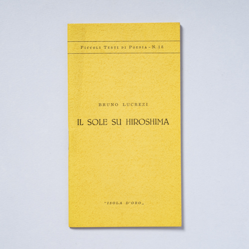 scaldasolebooks Il sole su Hiroshima - Lucrezi Bruno