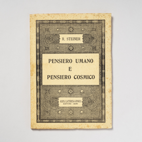 scaldasolebooks Pensiero umano e pensiero cosmico - Steiner Rudolf