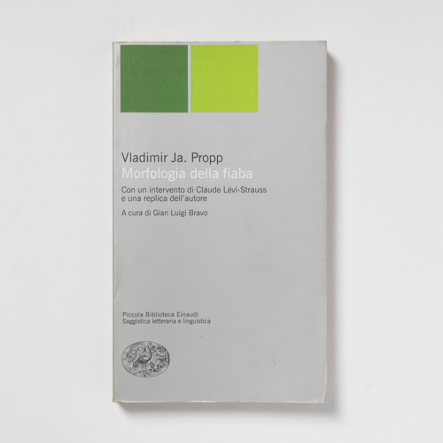 scaldasolebooks Morfologia della fiaba - Propp Vladimir Ja.