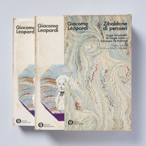 scaldasolebooks Zibaldone di pensieri (scelta, 2 volumi) - Leopardi Giacomo