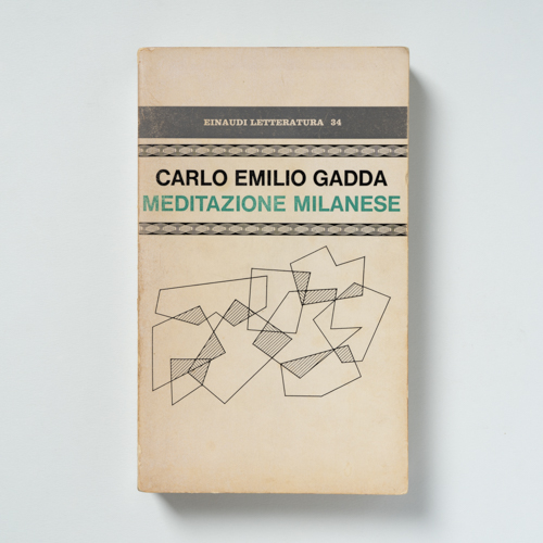 scaldasolebooks Meditazione milanese - Gadda Carlo Emilio