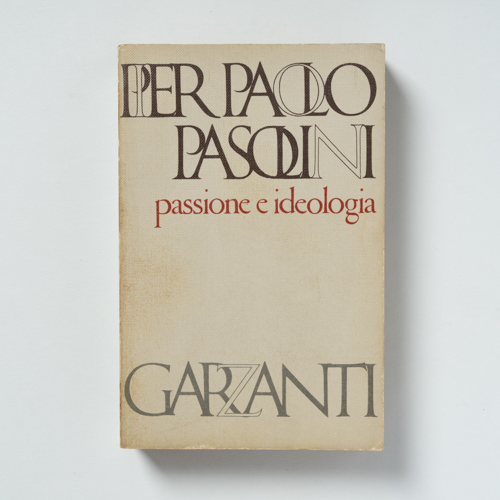 scaldasolebooks Passione e ideologia - Pasolini Pier Paolo