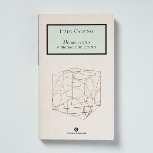 scaldasolebooks Mondo scritto e mondo non scritto - Calvino Italo