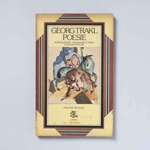 scaldasolebooks Poesie - Trakl Georg