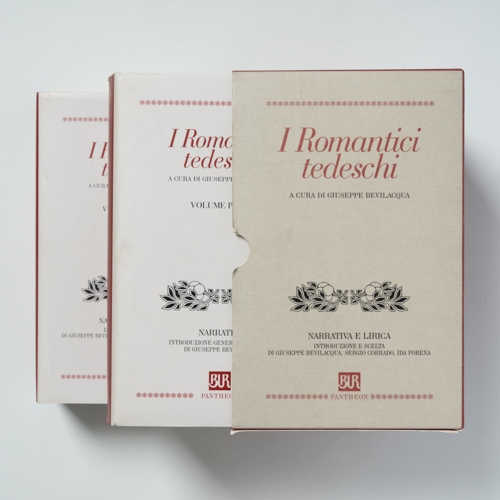 scaldasolebooks I Romantici tedeschi. Narrativa e lirica (2 volumi) - Bevilacqua Giuseppe (a cura di)