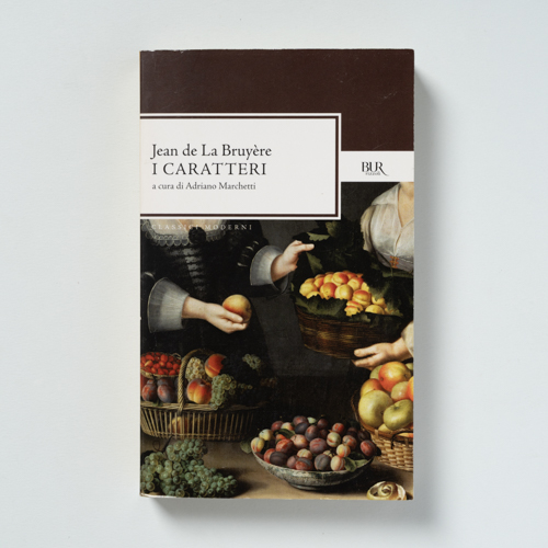 scaldasolebooks I caratteri o I costumi di questo secolo - La Bruyère Jean de