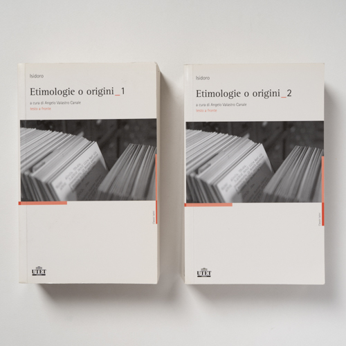 scaldasolebooks Etimologie o origini (2 volumi) - Isidoro di Siviglia