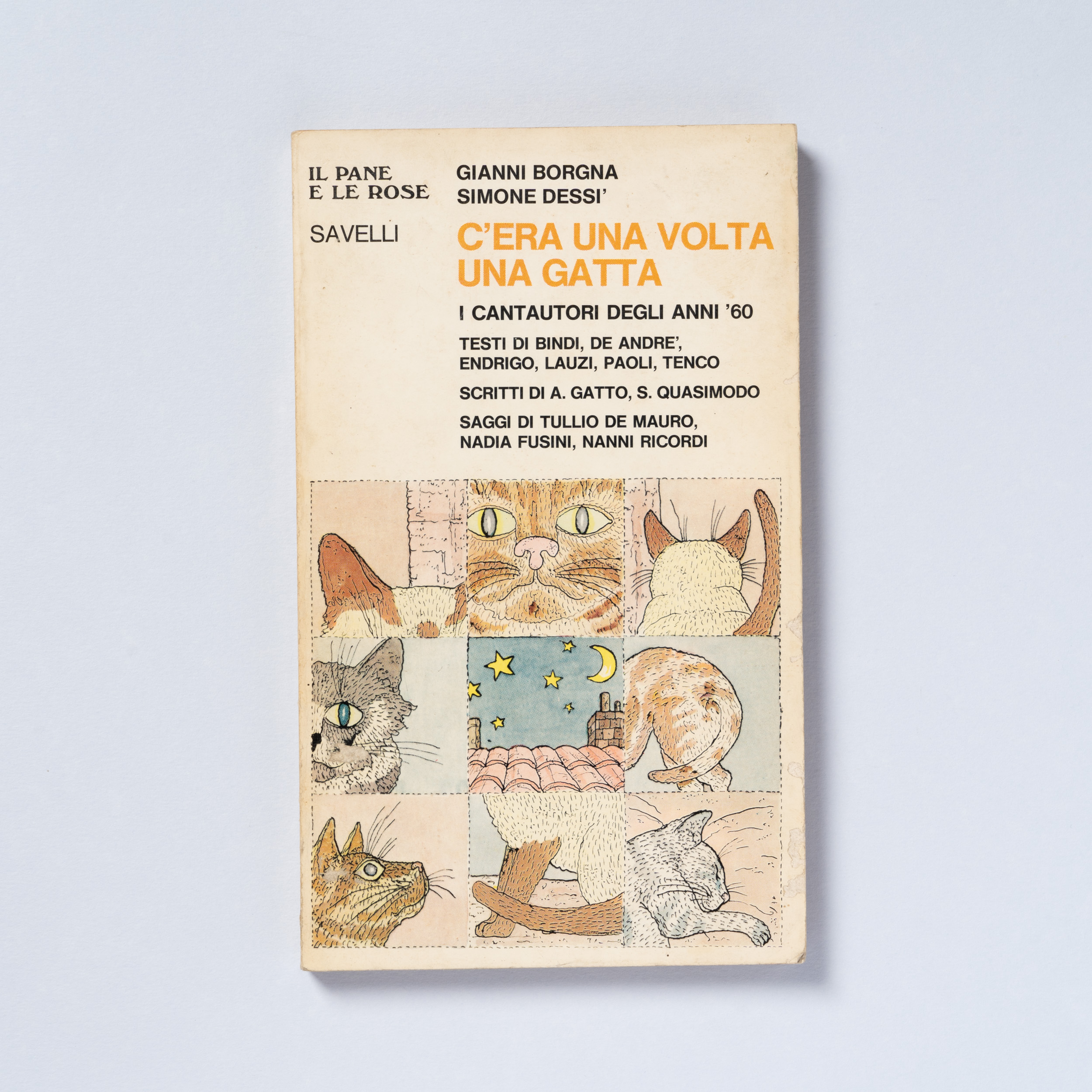 scaldasole-books-c-era-una-volta-una-gatta-i-cantautori-degli-anni-60